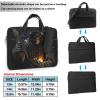 Dwrepo Grim-Reaper Print Laptop Bag With Shoulder Strap Computer Bag Slim Handbag for Women Men 14 inch view 3