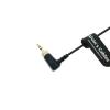 Alvin's Cables Deity TC-1 Locking 3.5mm TRS to Right Angle EXT 9 Pin Timecode Cable for RED Komodo V-Raptor Camera 50cm view 2