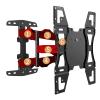 TV Monitor Holder Rack Six-arm Multifunctional TV Stand Full Motion TV Wall Mount Bracket Swivels Tilts Extension for Most 26-65 Inch TVs, Max 400x400mm Up to 99lbs TV Bracket view 4