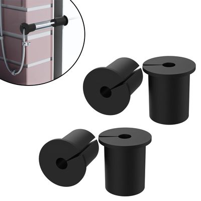 4PCS wall bushing grommet for starlink dishy ethernet adapter cable,1 inch starlink cable routing kt accessories silicone feed wall pass through for wall hole and furniture wire hole