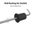 4PCS wall bushing grommet for starlink dishy ethernet adapter cable,1 inch starlink cable routing kt accessories silicone feed wall pass through for wall hole and furniture wire hole view 2