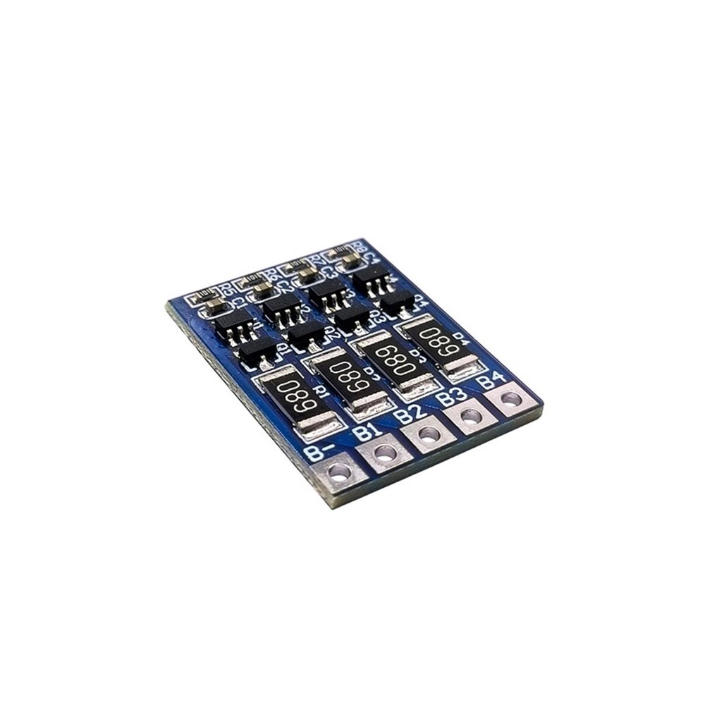 ZIPCOM battery equaliser Bms 66mA Charge Balancer 3S 4S 5S 6S 7S 8S Passive Balancer 18650 Lithium ternary Battery Balancer (Color : 4S)
