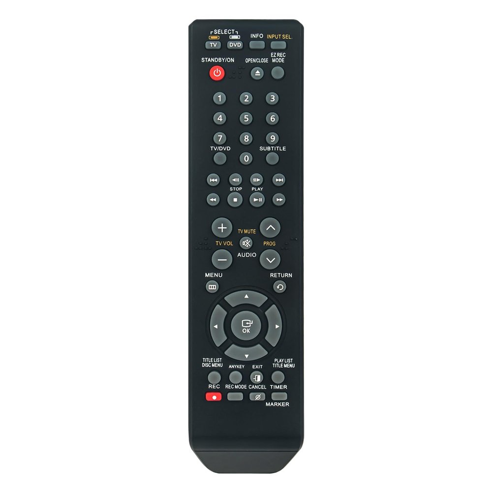 00061A PERFASCIN Replace Remote Control Fit for Samsung DVD-R149 DVD-R150 DVD-R155 DVD Recorder