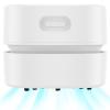 QENWKXZ Desktop Vacuum Cleaner 13500 RPM Powerful Rechargeable Mini Table Dust Sweeper with 1400mAh Battery Cordless Silent Portable Desk Dust Cleaner for Home Office Car view 1