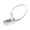 JAGTRADE USB 2.0 Hub USB Hub 2.0 Multi USB Splitter Hub Use Power Adapter 3 Port Multiple Expander 2.0 USB Hub, 30cm, White view 2