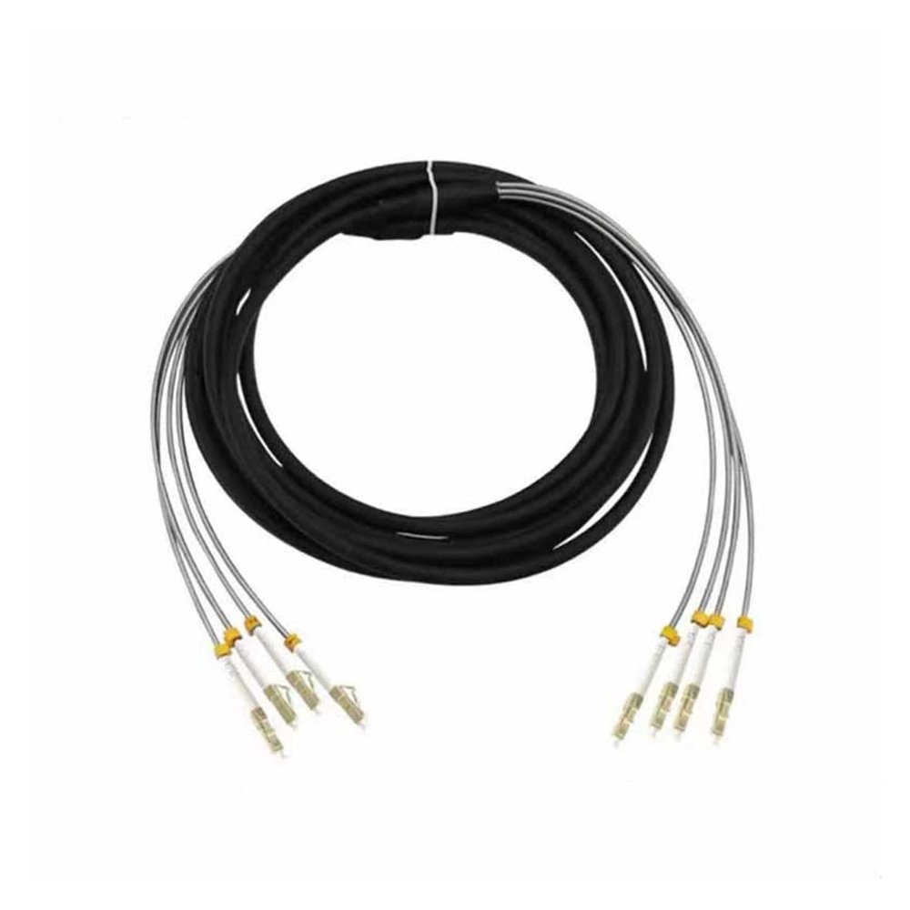 100mtr Outdoor CP-RI Fiber Optic Patch Cord LC SC FC ST 4 Cores SM MM Multi Mode Patch Cable Singlemode FT-TH FT-TA Jumper 4 Fibers (Size : LC-SC MM)