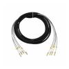 100mtr Outdoor CP-RI Fiber Optic Patch Cord LC SC FC ST 4 Cores SM MM Multi Mode Patch Cable Singlemode FT-TH FT-TA Jumper 4 Fibers (Size : LC-SC MM) view 1