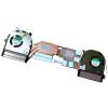 0V9PVY AT3RH0010AL CPU + GPU Heatsink with Cooling Fan Replacement for Dell XPS 15 9520 for Precision 5570 M5570 Series Laptop 5V 0.43A 4PIN EG50050S1-CJ60-S9A EG50050S1-CJ80-S9A 0594WG 0MC4KC view 1