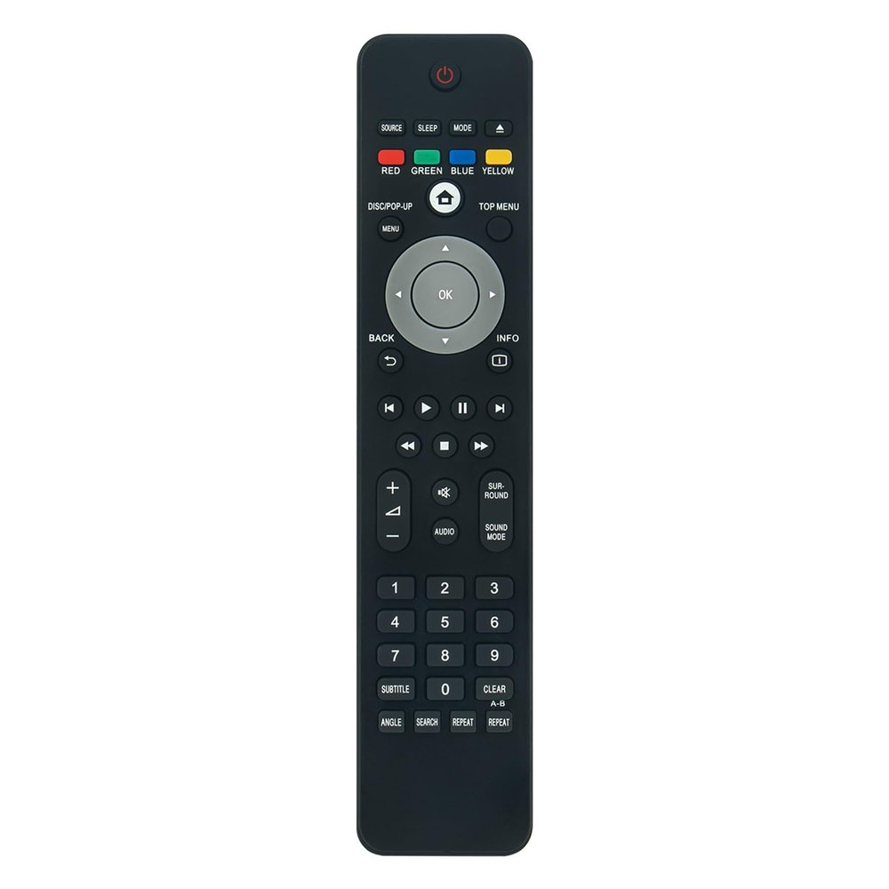 NB541 PERFASCIN Replace Remote Control Fit for Philips Blu-ray Home Theater HTS3251B/F7 HTS3251B/F8 HTS3051BV/F7 HTS3051B HTS3051BV HTS5100B HTS3051BV/F8 NB541UD