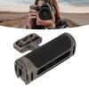 Pyhodi Camera Cage Side Handle, Aluminum Alloy Silicone Universal Up and Down Adjustable Handle Grip with 1/4 Screw Cold Shoe Mount, for Photography and Vlogging (Dark Green), Pyhodimyignpdqta-13 view 4