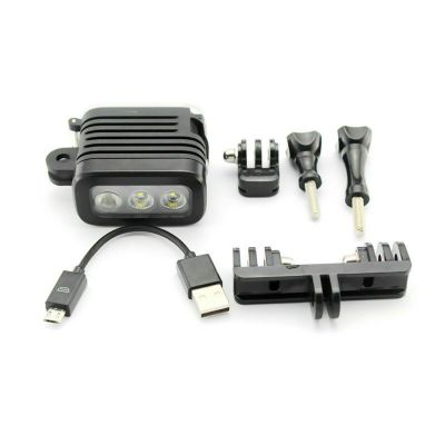 ZEZEFUFU Waterproof Diving Light Dimmable Fill Night Light Rechargeable for Hero 10/9/8/7/6/5 Camera