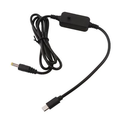 CHIUEAST Type C to 5V9V12V15V20V3A Voltage Regulator Cablefor Routers,Cameras,Speakers,LED Lights,Monitors,and 3D Printers
