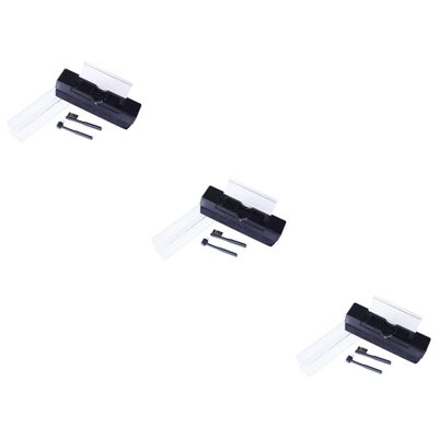 jojofuny 3sets Records Cleaning Brush Kit Static Turntables Cleaning Brush for Dust Stains and Fingerprints Restores The Charm of Your Phonograph Records Black