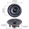 Technical Pro Home Theater System Kit 2000 Watts Bluetooth Amplifier with 4 Qty 5.25" 175 Watts in-Wall in-Ceiling Frameless Speakers & 16 Gauge 100 ft. Speaker Wire view 3