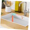 Cabilock 1set Triangle Sink Strainers Basket Mesh Filter Nets for Holder Easy Cleanup Versatile for Waste Fruits and Vegetables view 3