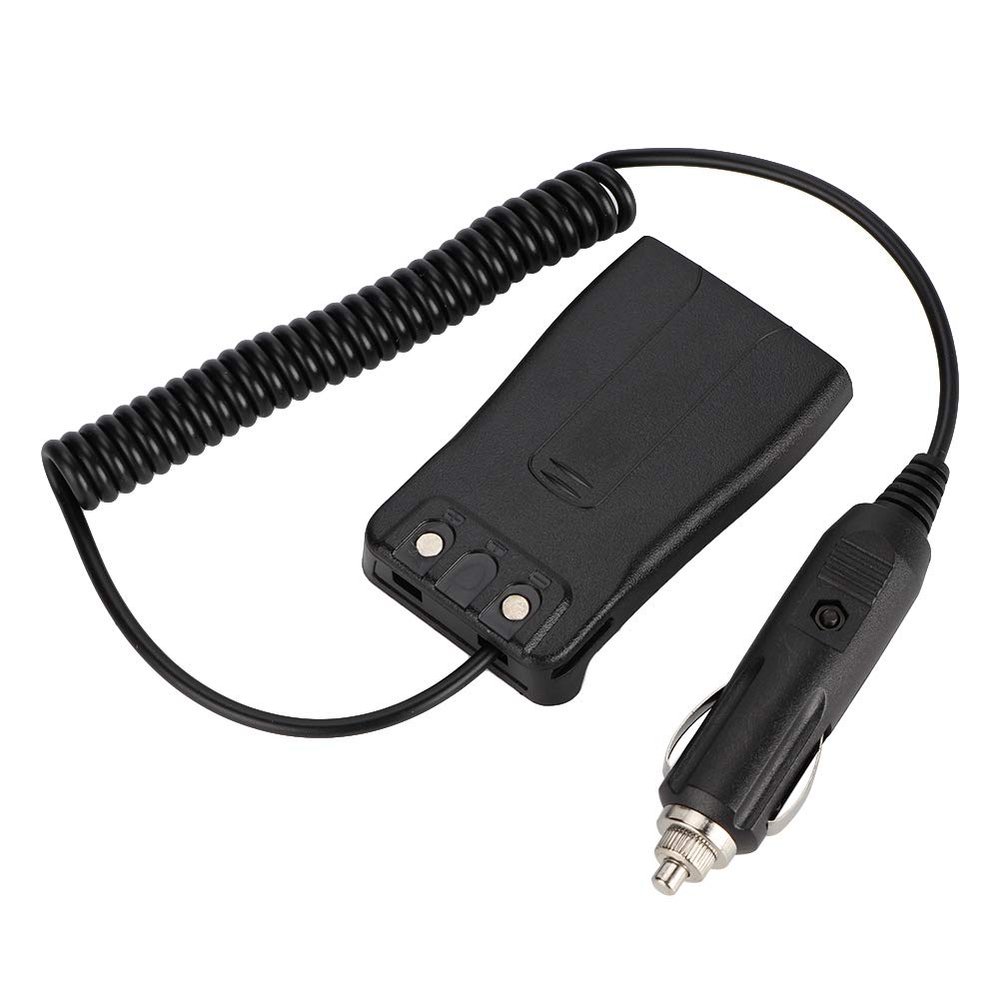 12V Car Radio Battery Eliminator with Charger Adapter for BF 666S 777s 888s