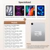 Case with Keyboard for iPad Air 11-inch (M3/M2, 2025/2024) & iPad Pro 11-inch (4th/3rd/2nd/1st Gen), Magnetic Magic-Style Keyboard Case for iPad Air 5/4, Light Charging, Multi-Touch Trackpad, Black view 2