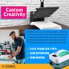 100 Pcs Bulk Blank Mouse Pads for Sublimation Printing, HTV, or Screen Printing (8 X 6) view 2