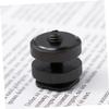 jojofuny 6pcs Tripod Mount Adapter Hot Shoe to Screw DSLR Cameras Hot Shoe Mount Adapter view 2