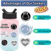 100 PCS Dark Romance Stickers,Bookish Reading Stickers for Kindle,Romance Stickers for Adult,Book Lovers Gifts view 3