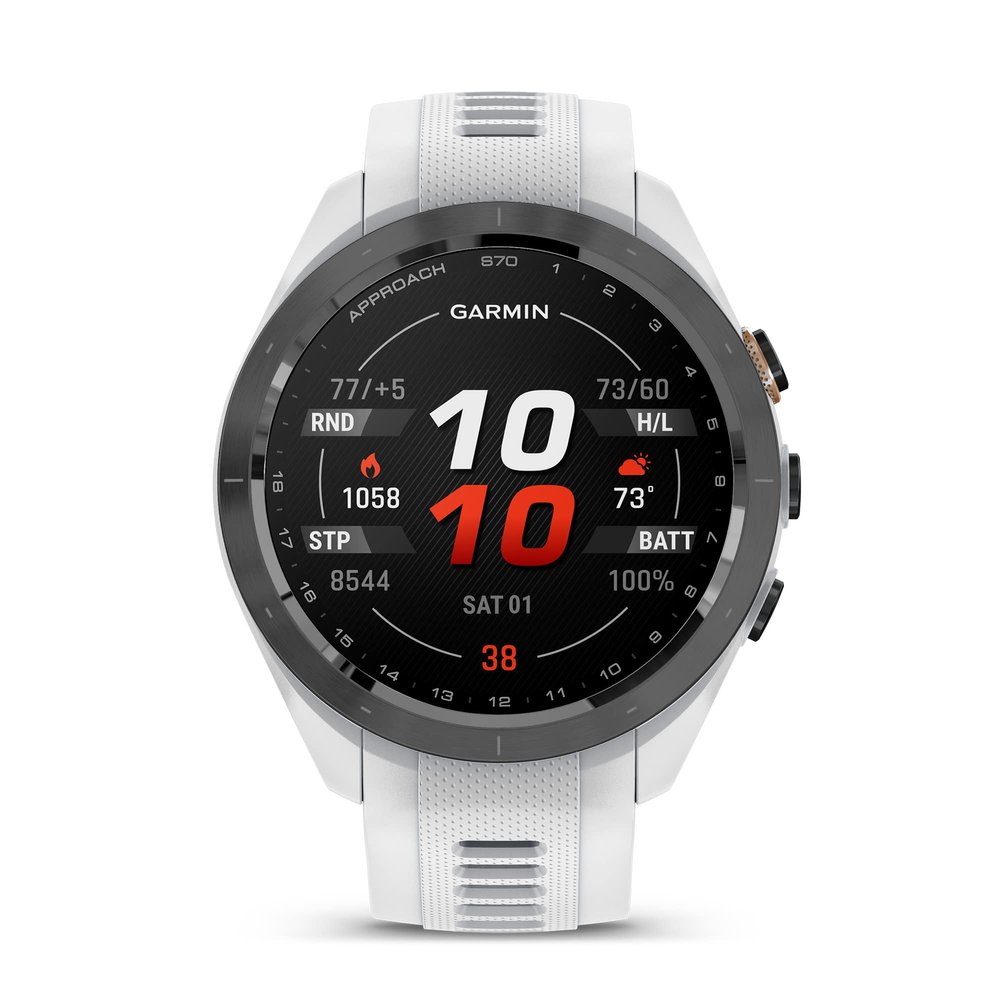 Garmin Approach S70, Premium GPS Golf Watch, (Renewed)
