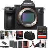 Sony 7 III Full-Frame Mirrorless Camera Body (ILCE-7M3/B)  24.2 MP BSI Sensor, 4K HDR Video | 64GB Memory Card, NP-FZ-100 Battery, Photo Software, External Charger and More