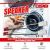 DS18 Car Speakers Bundle 4X 6.5 Midrange Loudspeaker with Speaker Connector Adapter, 500W Max 250W RMS 4 Ohm Seamless Installation Compatible with Jeep Wrangler/Chrysler/Dodge view 4