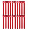 Kable Kontrol Reusable Cable Ties 20 Pack 7 Inch, Red, Cable Management Ties, Cord Wraps for Electrical Cords, Wire Management for Organizing Home, Office and Data Centers view 1