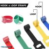 Kable Kontrol Reusable Cable Ties 20 Pack 7 Inch, Red, Cable Management Ties, Cord Wraps for Electrical Cords, Wire Management for Organizing Home, Office and Data Centers view 3