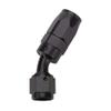 Reusable Hose End Black 30 Deg Elbow -10 view 1