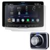 Alpine KAE-HF9DA Anti-Reflective Screen Protector for iLX-F509 & RUX-H02 Next-Gen Remote Bass Knob for Halo Display view 1