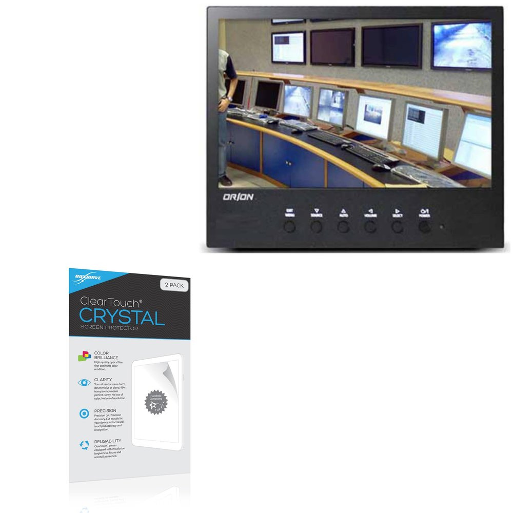 BoxWave Screen Protector Compatible with Orion Images 10REDPW 32" - ClearTouch Crystal (2-Pack), HD Film Skin - Shields from Scratches