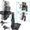 GDZN Adjustable CD Slot Car Phone Mount, [One Button Release] Ultra Sturdy CD Player Phone Holder, Hands-Free Car CD Phone Stand for iPhone 15 Pro Max 14 13 12, Galaxy S24 Ultra 23 22 All 4-7" Phones view 3