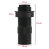 RADHAX Microscope Kit 40mm 50mm Microscope C-Mount Zoom Lens 130x Industrial Camera Monocular Lens Microscope Lens Adapters (Color : 40mm) view 2