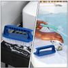 HyKab 3pcs Tub Tools Swimming Grout Heavy Home Carpet Washing Shower Scrub Multi Scrubber Kitchen Walls Countertops Bathroom for Stiff Brushes Tool Duty Laundry Sink Floor Blue Cleaning Brushes view 3