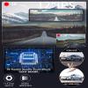 2025 Upgraded 12" 4K Rear View Mirror Camera with WiFi,2160P Mirror Dash Cam Front and Rear Backup Camera for Cars & Trucks,WDR & HDR, Loop Recording, G-Sensor, Parking Monitor, 64GB Card & GPS view 3