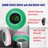 HANNLOMAX HX-162CR AM/FM PLL Radio with Alarm Clock, RGB Mood Light (7 Colors) and Dynamic Mode, 1" LED Display with dimmer Function, AC Operation only (Pink) view 2