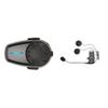 Sena SMH10-10 Motorcycle Bluetooth Headset/Intercom (Single) and SMH-A0301 Helmet Clamp Kit with Boom Microphone for SMH10 Bluetooth Headset, Black view 1