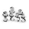 20Pcs SMD Aluminum Electrolytic Capacitor 6.3x7.7mm 6.3V470UF 10V330UF 10V470UF 16V220UF 25V100UF 25V220UF 35V100UF (Size : 63V22UF 6.3x7.7) view 3