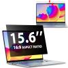 Laptop Privacy Screen 15.6 Inch 16:9 Aspect Ratio, Laptop Screen Privacy Shield Compatible With Lenovo Hp Dell Acer Asus Thinkpad Envy Xps, Removable Anti Glare Blue Light Computer Filter Protector view 1