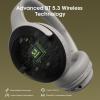 DOQAUS Bluetooth Headphones Over The Ear Wireless, 70H Playtime, 3 EQ Modes, HiFi Stereo with Deep Bass, Memory Foam Comfort for Travel, Gym, Workout, Phone, PC - Christmas Gifts Stocking Stuffers view 4