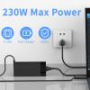 230W 7.4 * 5.0mm Tip Laptop Charger Compatible with HP Thunderbolt Dock 230W G2 2UK38AA Zbook 15 17 G2,Omen X 2S 15, Z2 Mini G4 EliteBook 8770w 925141-850 19.5V 11.8A Power Supply Cord Adapter view 4