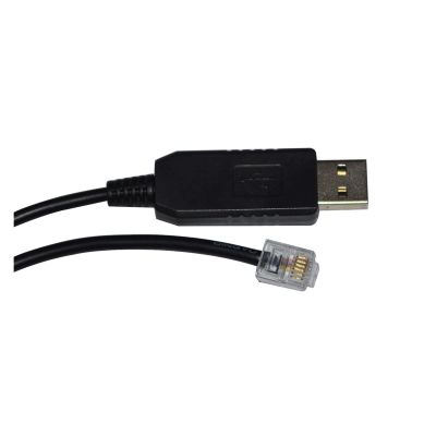 F1T`D2I FT232RL USB to RJ11 6P4C Adapter RS232 Serial PLC Programming Cable Fits KV Series PLC to PC Communication Cable(1.8M,FT231XS Chip)