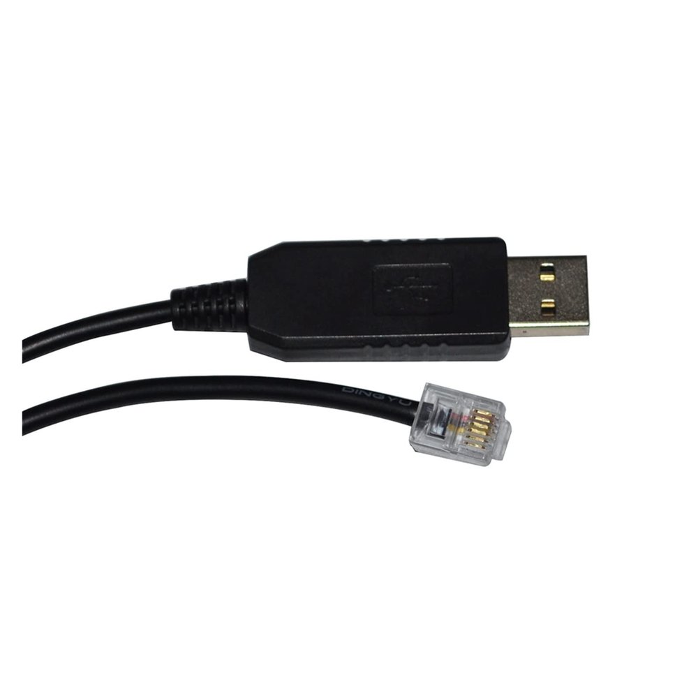 F1T`D2I FT232RL USB to RJ11 6P4C Adapter RS232 Serial PLC Programming Cable Fits KV Series PLC to PC Communication Cable(1.8M,FT231XS Chip)