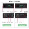 Zhpuostd HDMI Over Fiber Extender Kit with SFP Modules, 1080P@60Hz & Bi-Dir Audio Over Single Fiber, Up to 20km, EDID/RS232/HDCP, Plug & Play for ProAV, a Pair view 2