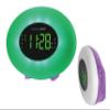 HANNLOMAX HX-162CR AM/FM PLL Radio with Alarm Clock, RGB Mood Light (7 Colors) and Dynamic Mode, 1" LED Display with dimmer Function, AC Operation only (Purple) view 1