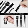 HyKab Mechanical Keyboard Switches Mechanical Keyboard Switches 1 Set/ 8PCS Keyboard Cleaning Brush Kit Anti- Static Cleaning Brush Keycap Puller Car Switch Household Tool Set Brushes view 4