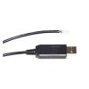 Industrial F1T`D2I FT232RL CHIP USB to RS232 RJ11 RJ9 4P4C Serial Cable Fit Fit Compatible PC to NEXSTAR Hand Control of AVX Mount KABLE(1.8M) view 3