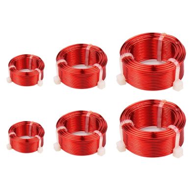 Air-core Inductor Speaker Crossover Inductor Coil Oxygen-Free Copper Frequency Divider Coil Inductance for HiFi Audio 0.8mm (Size : 0.8mm 1.9MH)