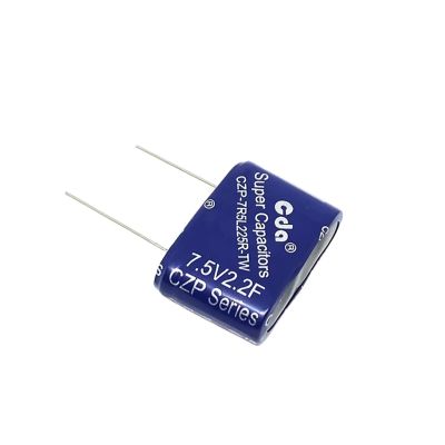 HNEJA CZP Super Capacitors DA Type 7.5V 2.2F CZP-7R5L225R-TW Ultra Capacitor Farrah SuperCapacitors